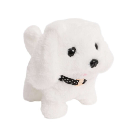 Peluche animal perrito Blanco