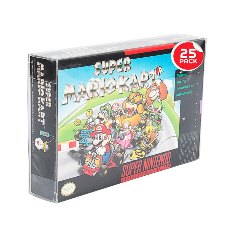 Protectores para juegos de N64, SNES y Super Nintendo (Caja)(Pack x25) *No incluye juegos* Protectores para juegos de N64, SNES y Super Nintendo (Caja)(Pack x25) *No incluye juegos*