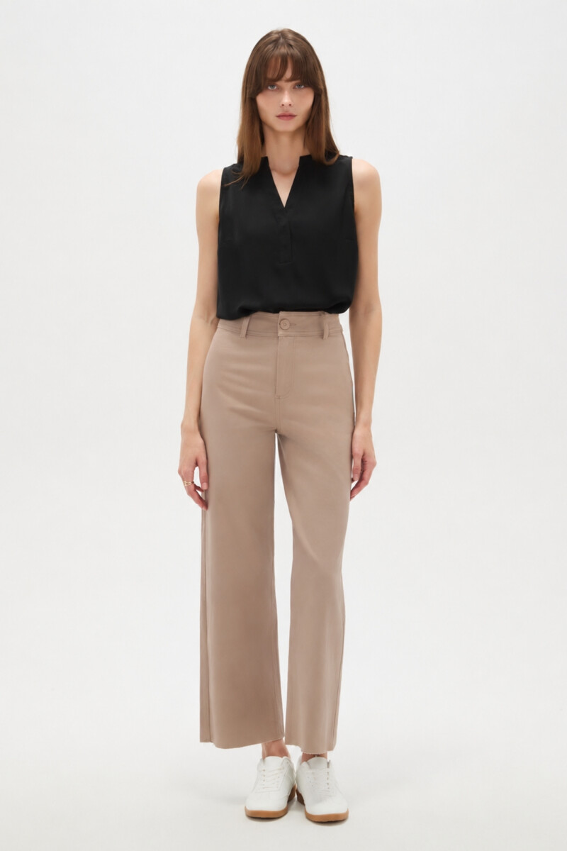 Pantalon Tesa - Taupe Claro 