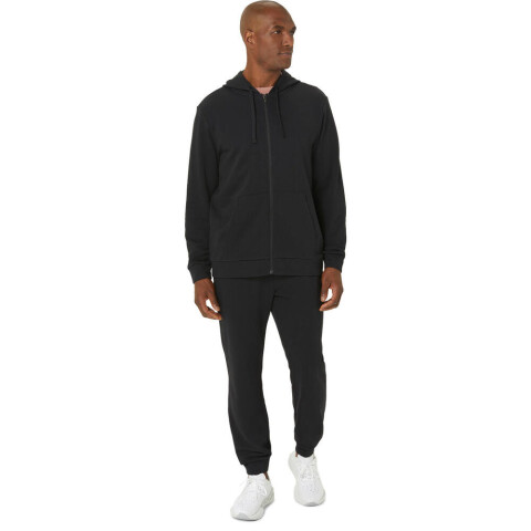 Sweat Full Zip Hoodie - Hombre Performance Black