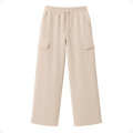 Pantalón Jogging Deportivo Tipo Cargo Beige