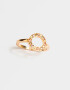 Anillos Chicos Con strass multicolor Anillo Con Strass - Dorado