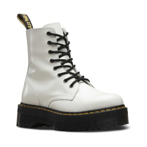 Jadon - Unisex White Polished Smooth