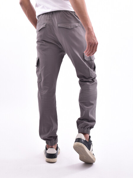 JOGGER CARGO ZOUK GRIS OSCURO