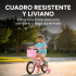Bicicleta infantil Shengdi Rod 12 Canasto Parrilla Rueditas Color Rosa Claro