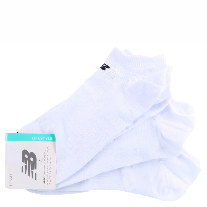 Medias Unisex New Balance X3 Show Unisex Blanco