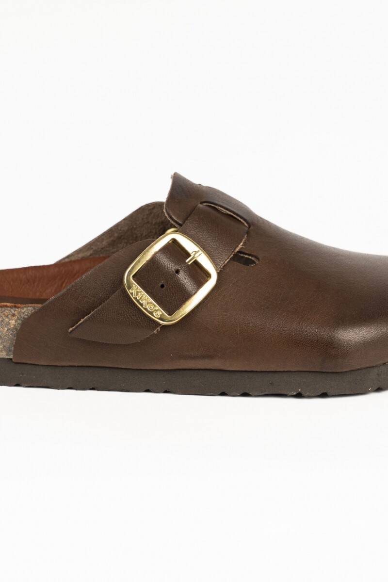 Zueco liso Aspen Chocolate
