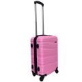 Valija Mediana 4 Ruedas Rígida Mango Telescópico Rosa