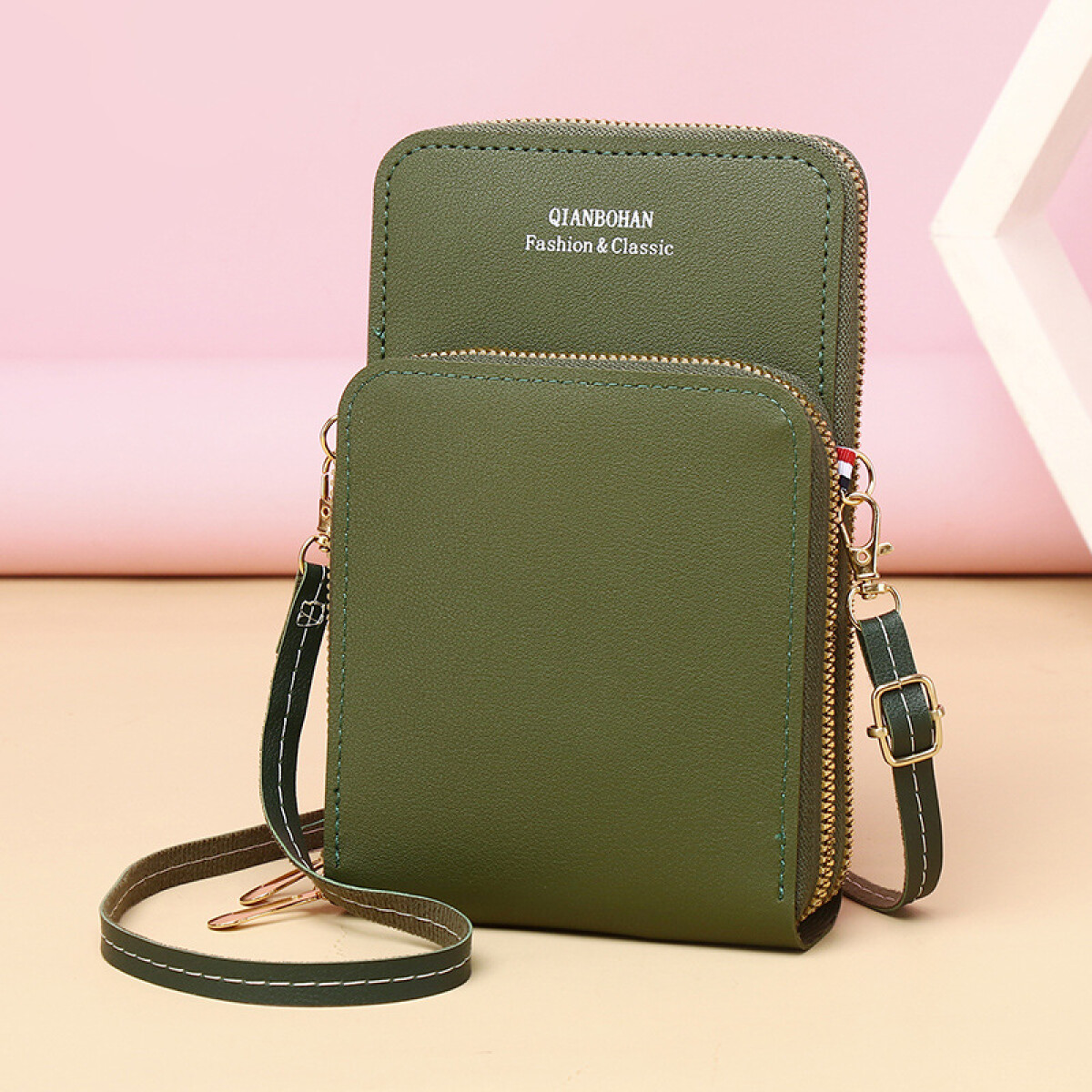 Porta celular para dama - Verde 