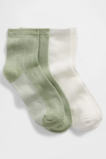 Medias Pack X2 Mujer Crystal Mint