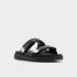 CORALINA BLACK SMOOTH SYNTHETIC BLACK