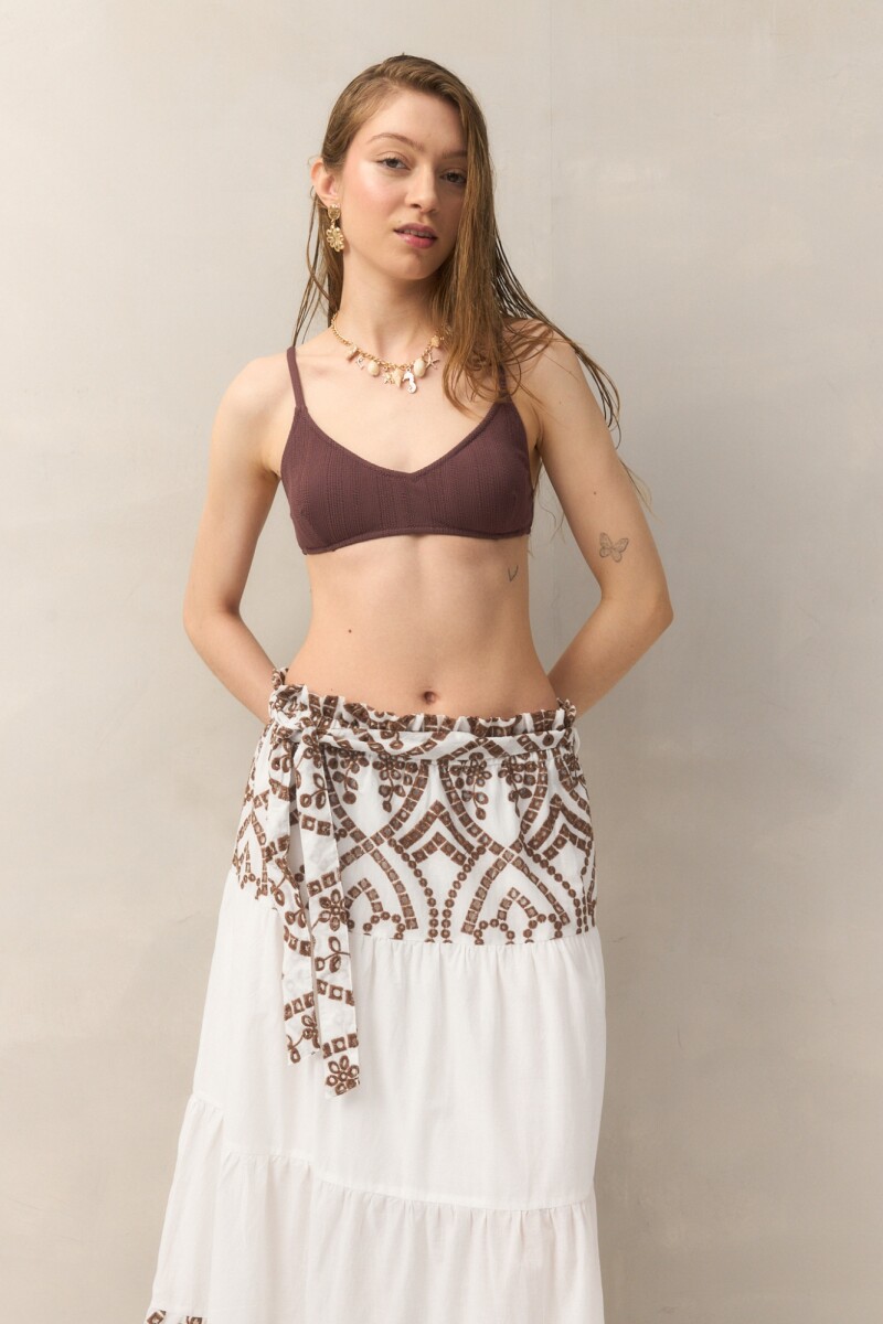 FALDA ELINE Chocolate