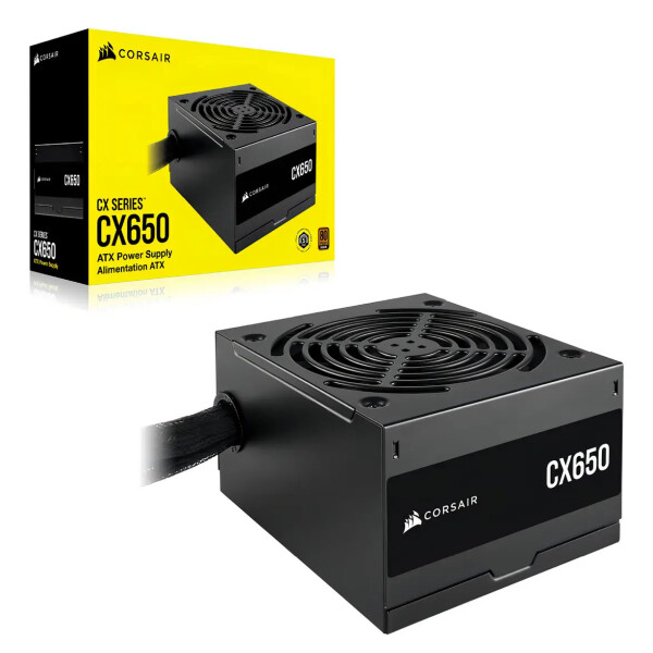 Corsair Fuente Cx650 650w 80+ Br FUENTE CORSAIR CX650 650W 80+ BRONCE