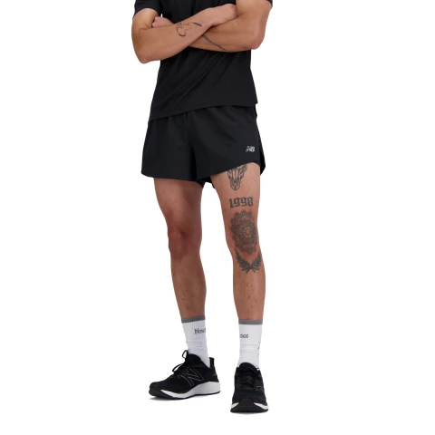 Short New Balance de Hombre - 3 INCH SPLIT - MS41280BK BLACK