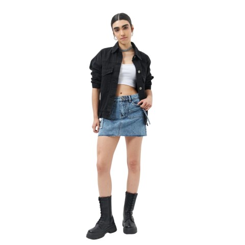 FALDA JOY XXS-M AZUL