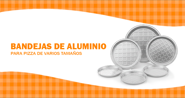 Bandejas de Aluminio para Pizza