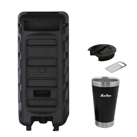 Parlante Kolke Bloom 2 KPB-527 Doble 8" Bluetooth TWS Karaoke LED Parlante Kolke Bloom 2 KPB-527 Doble 8" Bluetooth TWS Karaoke LED