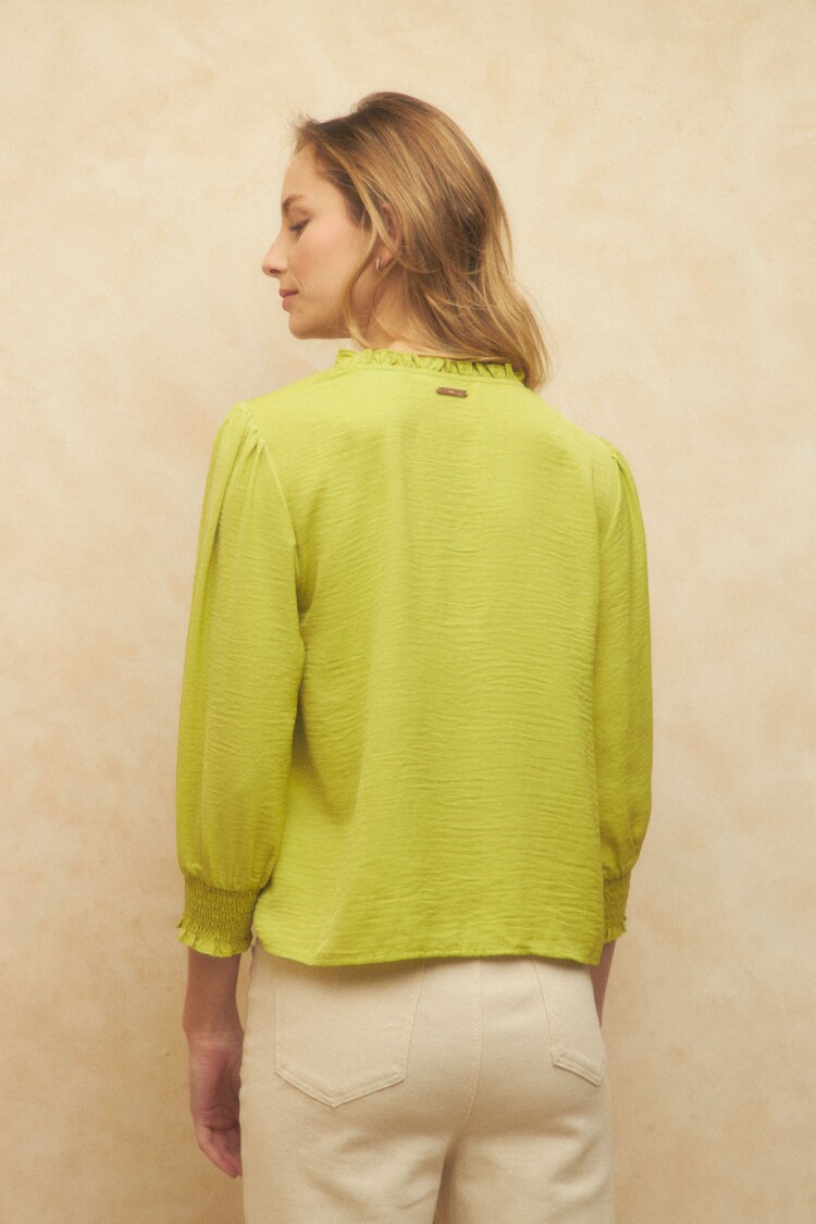 BLUSA MONTOYA Verde Manzana