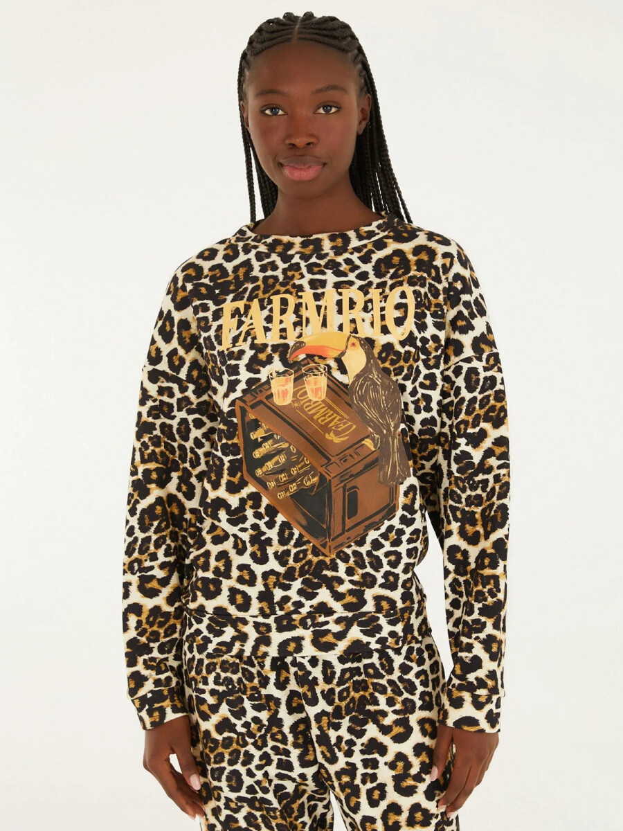 BUZO ANIMAL PRINT 