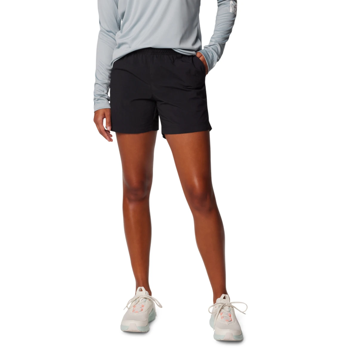 Short Backcast II Mujer - BLACK 