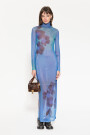VESTIDO GARDEN Azul