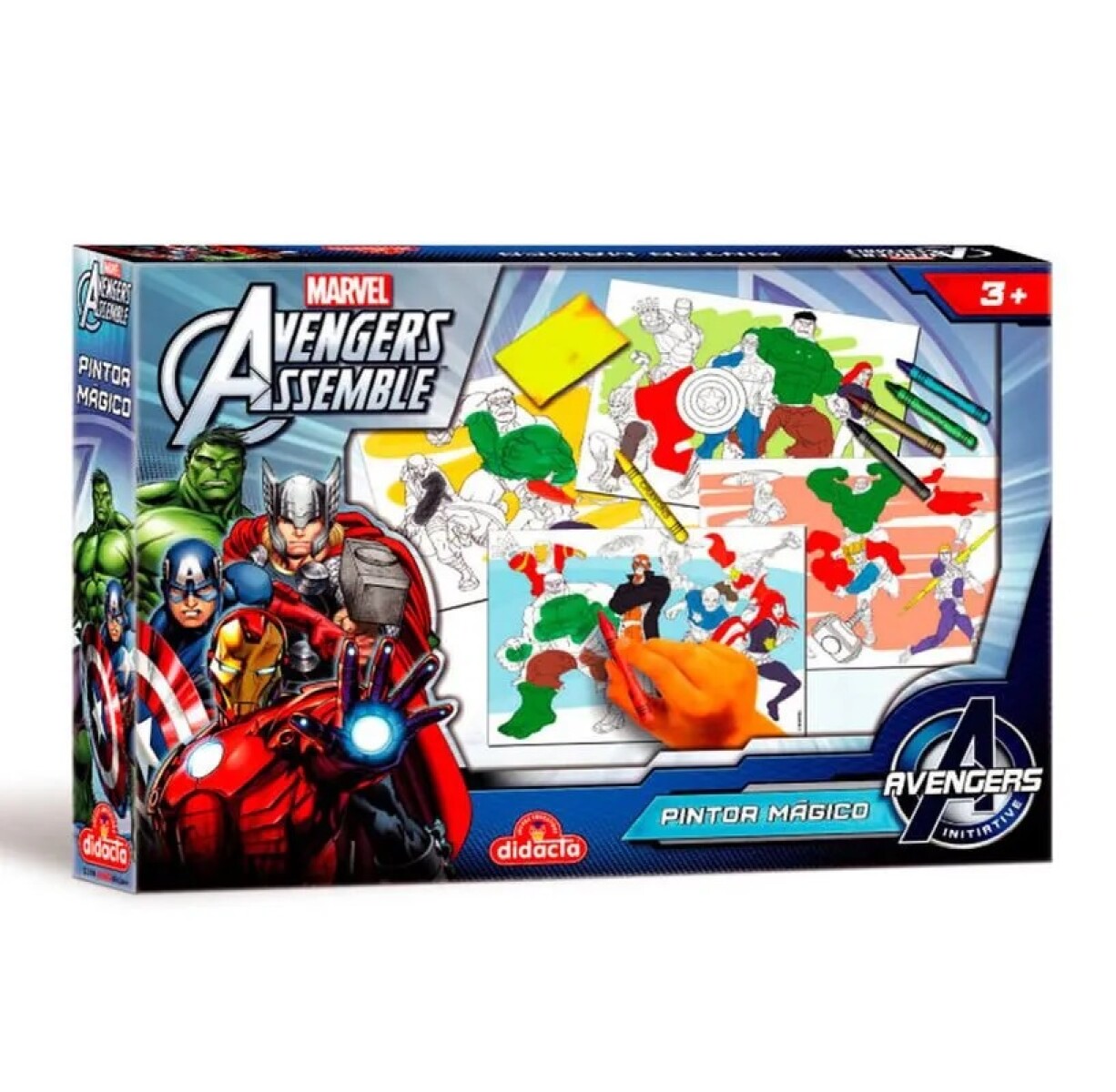 Pintor mágico Avengers 