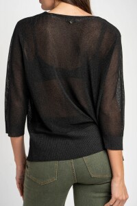 Sweater Lurex Negro