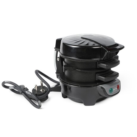 Máquina para elaborar hamburguesas 600w en negro Máquina para elaborar hamburguesas 600w en negro