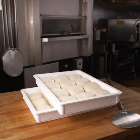 Caja para Masa de Pizza Blanco 46 x 66 x 7.3 cm Caja para Masa de Pizza Blanco 46 x 66 x 7.3 cm