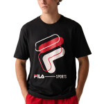 Fila Remera manga corta Comfort Hombre - Negro Negro