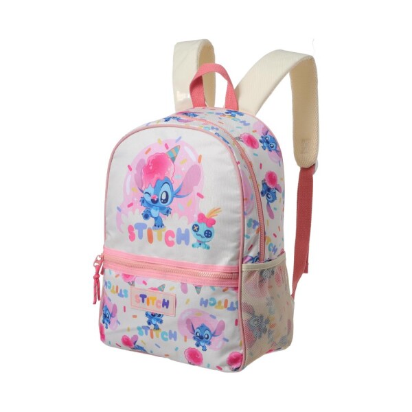 Mochila Stitch colores rosa