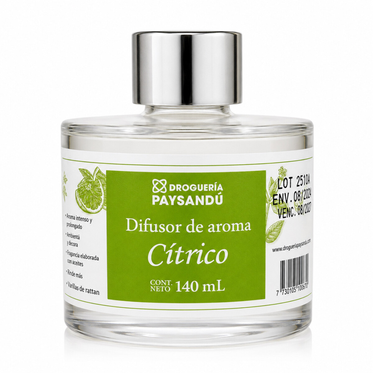 Difusor de aroma Cítrico - 140 mL 