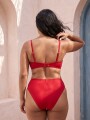 BIKINI TIRO ALTO ROJO