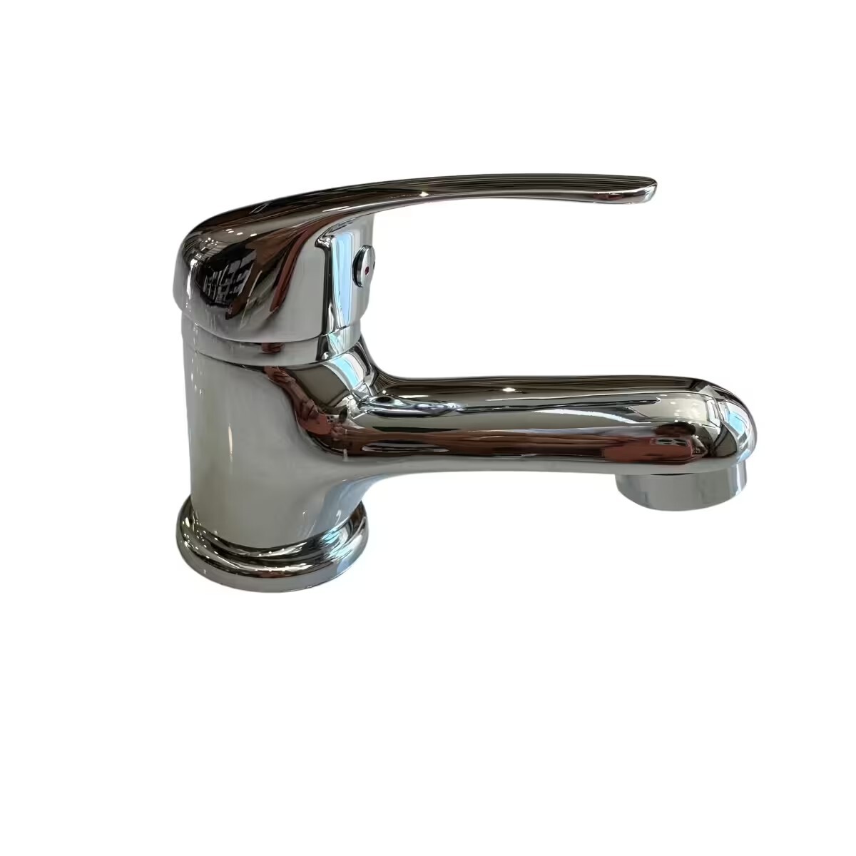 Grifería De Lavatorio Monocomando De Mesada Capri Cromado 