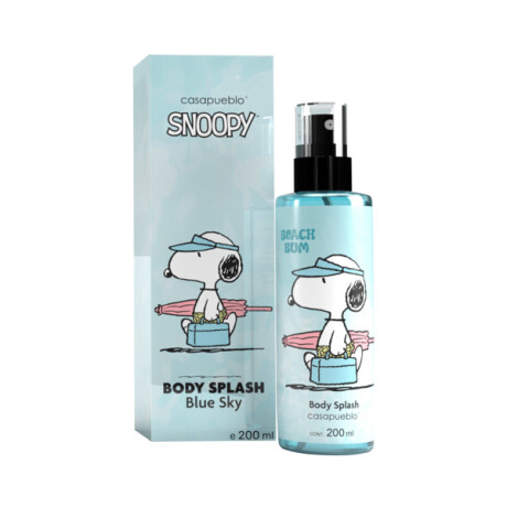 Casa Pueblo Snoopy Body Splash Blue Sky 200ml – Aroma Ligero y Refrescante Casa Pueblo Snoopy Body Splash Blue Sky 200ml – Aroma Ligero y Refrescante