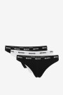 Tanga STARS 3PACK Negro