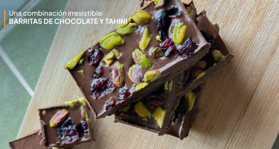 Barritas de chocolate y tahini: una combinación irresistible