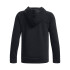 UA Rival Fleece BL Hoodie-BLU BLK-001