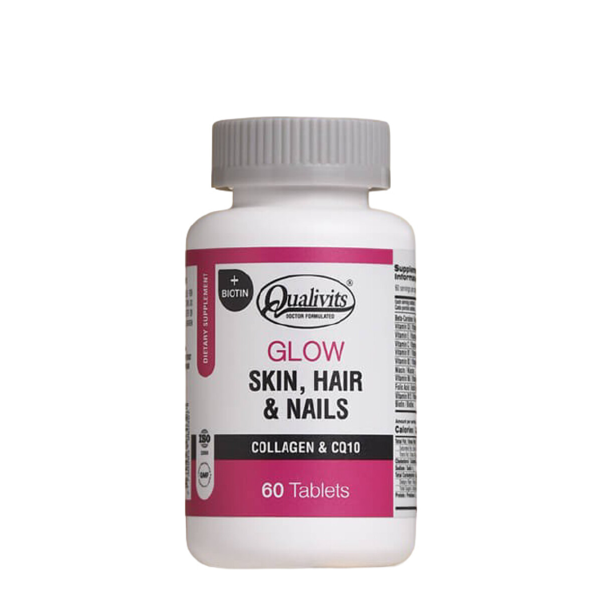 GLOW Skin, Hair & Nails 60caps Qualivits 