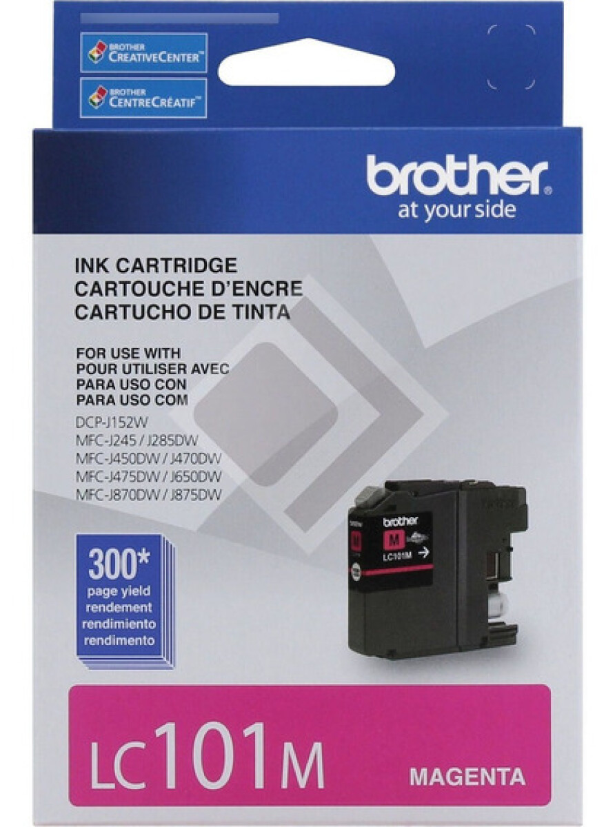 BROTHER LC101 MAGENTA DCPJ152 - Brother Lc101 Magenta Dcpj152 