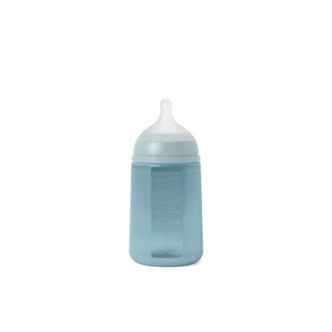 BIBSXPRO240ML3-6 Mamadera Biberon Anticolico Sx Pro Fisiologico 240 Ml 3 A 6m Suavinex - Azul