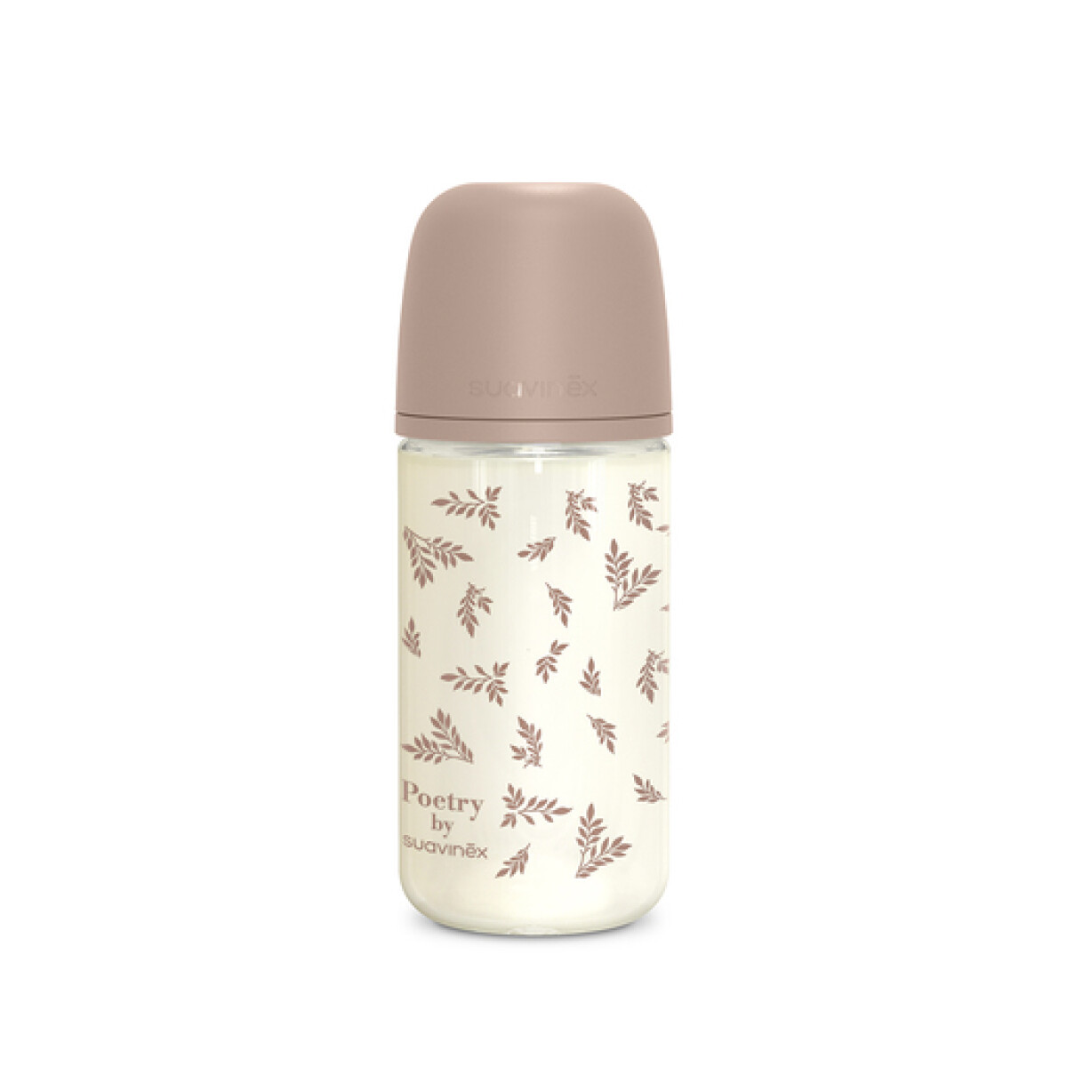 Biberon vidrio Wonder Suavinex 240 ml - HOJAS 