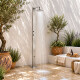 Ducha Exterior De Piso 210X10Cm De Acero Inoxidable 304 000