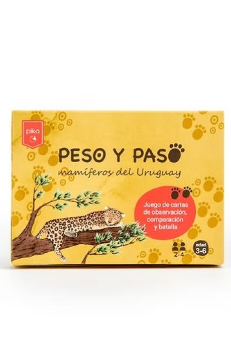 PESO Y PASO - MAMIFEROS DEL URUGUAY PESO Y PASO - MAMIFEROS DEL URUGUAY