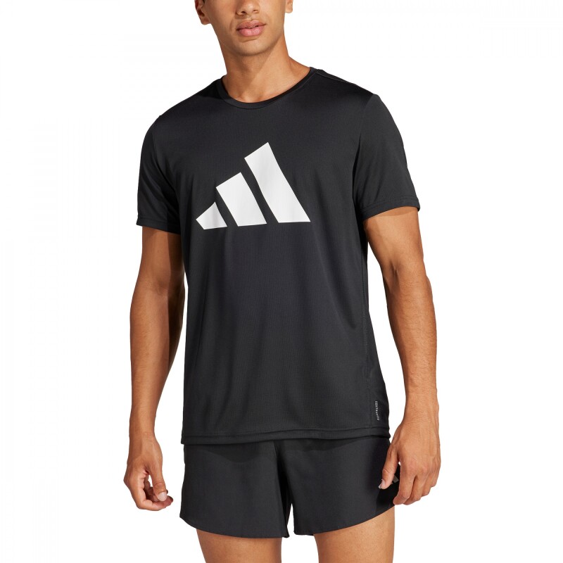 Camiseta Run It Tee de Hombre Negro