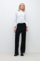 Pantalón tejido negro