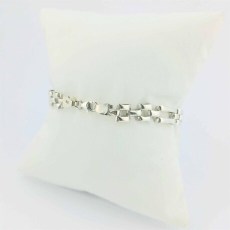 Pulsera panter de plata 925 y double en oro 18 ktes. Pulsera panter de plata 925 y double en oro 18 ktes.
