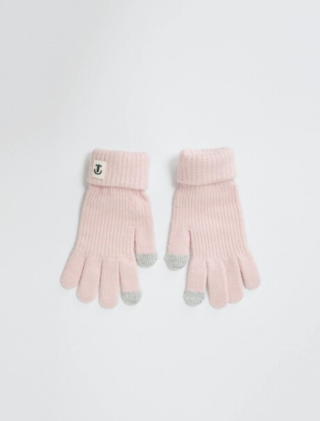 GUANTES INFANTILES ROSADO