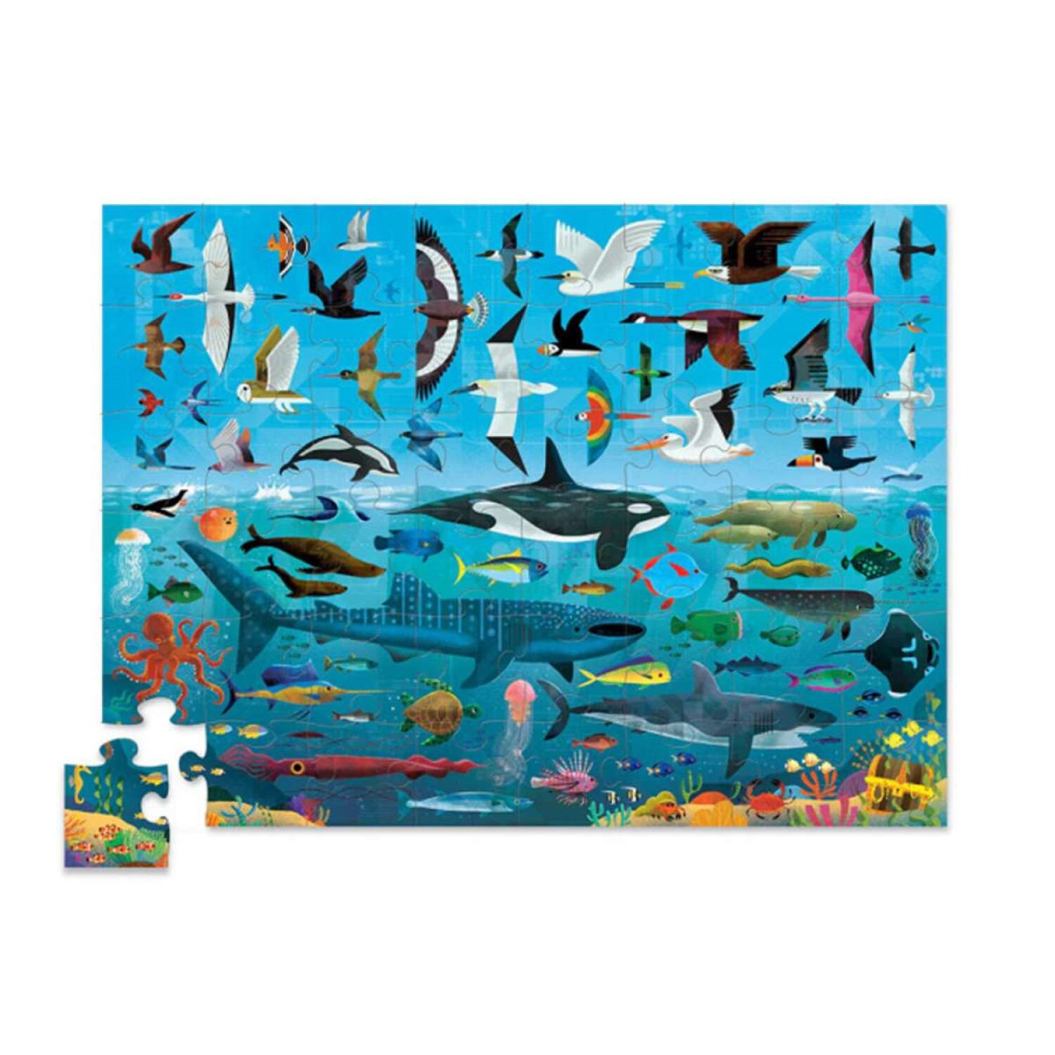 Puzzle Crocodile Creek 48 Piezas 45 cm x 60 cm - Animales — Tienda Soy ...