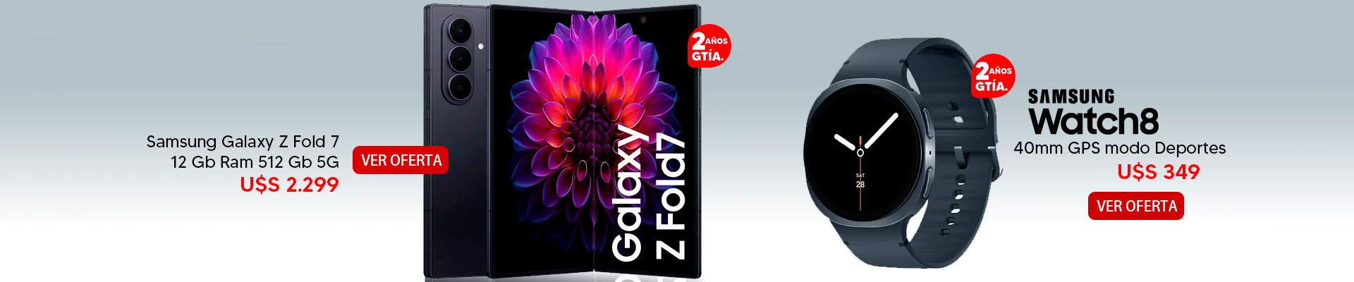 ¡Ofertas Samsung por tiempo limitado!